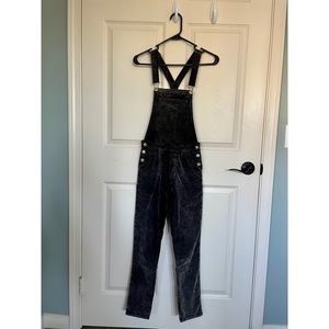 AE Corduroy Off-Black Overalls